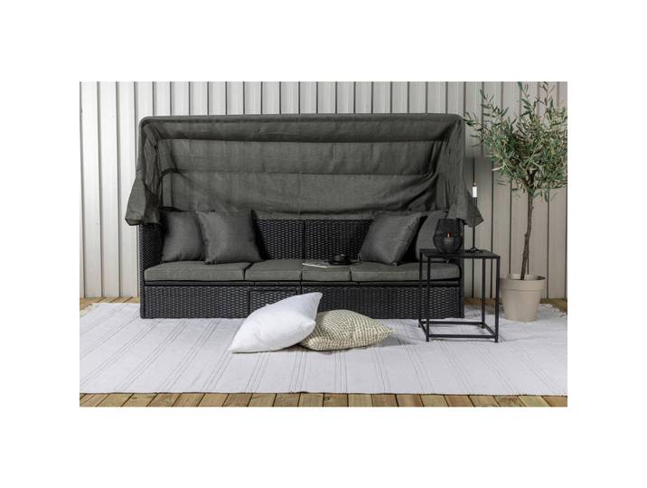 Gardenson Sonnenliege, 200x135x60 cm, Gartenmöbel, Balkonmöbel, Balkonliegen