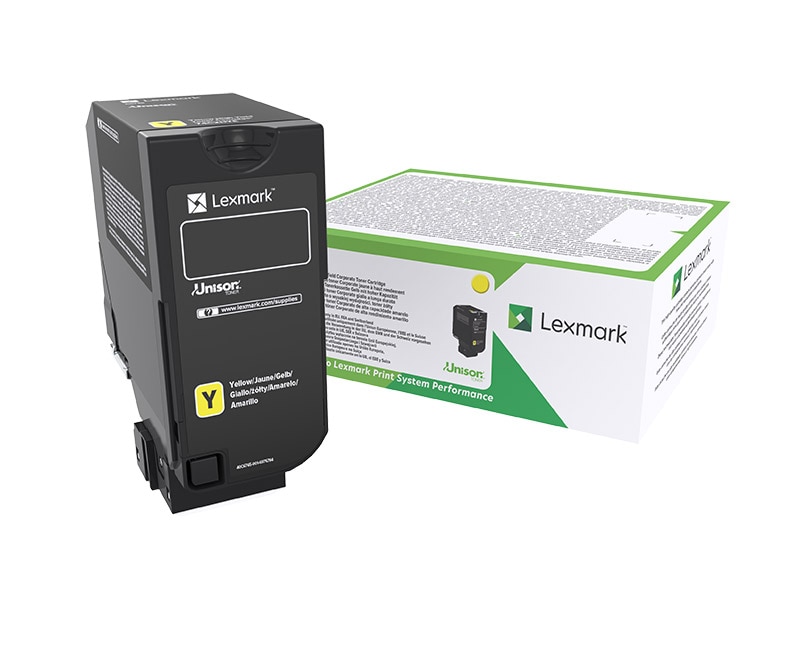 Lexmark 84C2HYE CX725 High Yield Corporate Toner Gelb für ca. 16.000 Seiten
