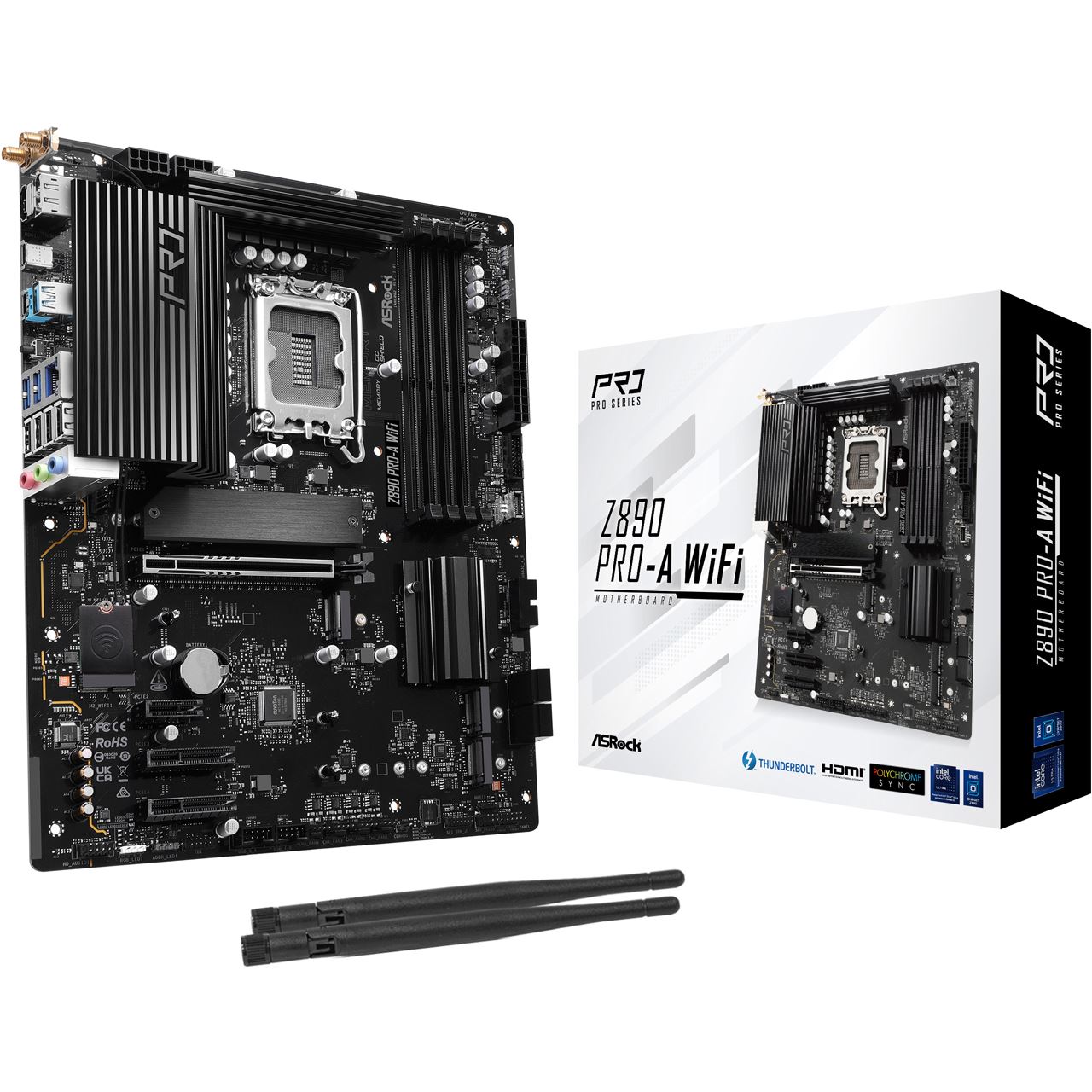 ASRock Pro-A WiFi Intel Z890 So.1851 DDR ATX Retail