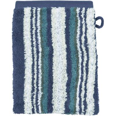 Waschhandschuh ROSS "Sinfonie", blau (denim), B:16cm L:22cm, Frottier, Handtücher, 100 % Baumwolle