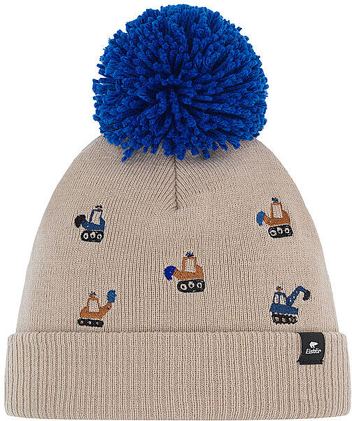 EISBÄR Kinder Mütze Talur Pompon beige B