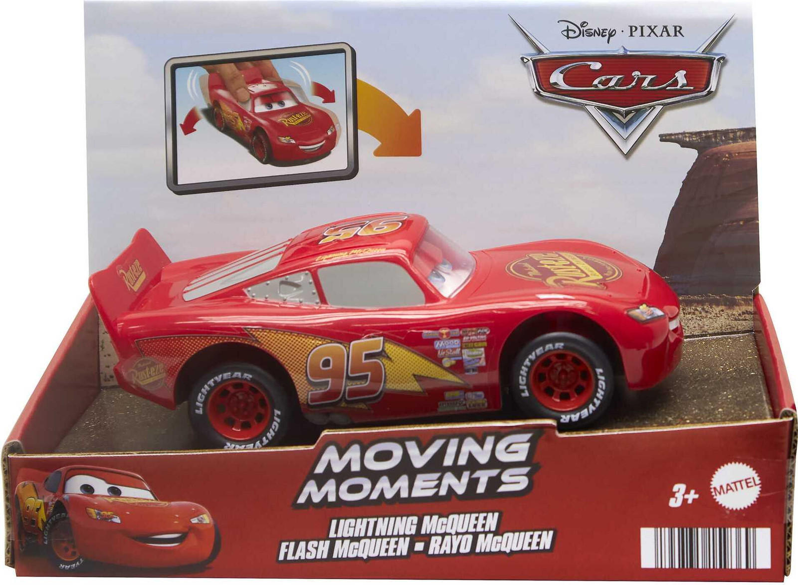 Disney Pixar Cars Bewegende Momenten Lightning McQueen