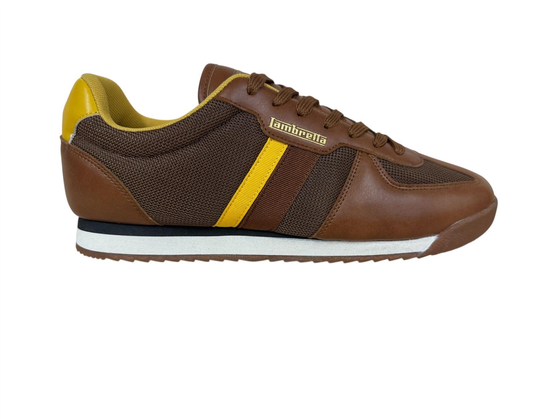Lambretta Diego Heren Tan Sneakers