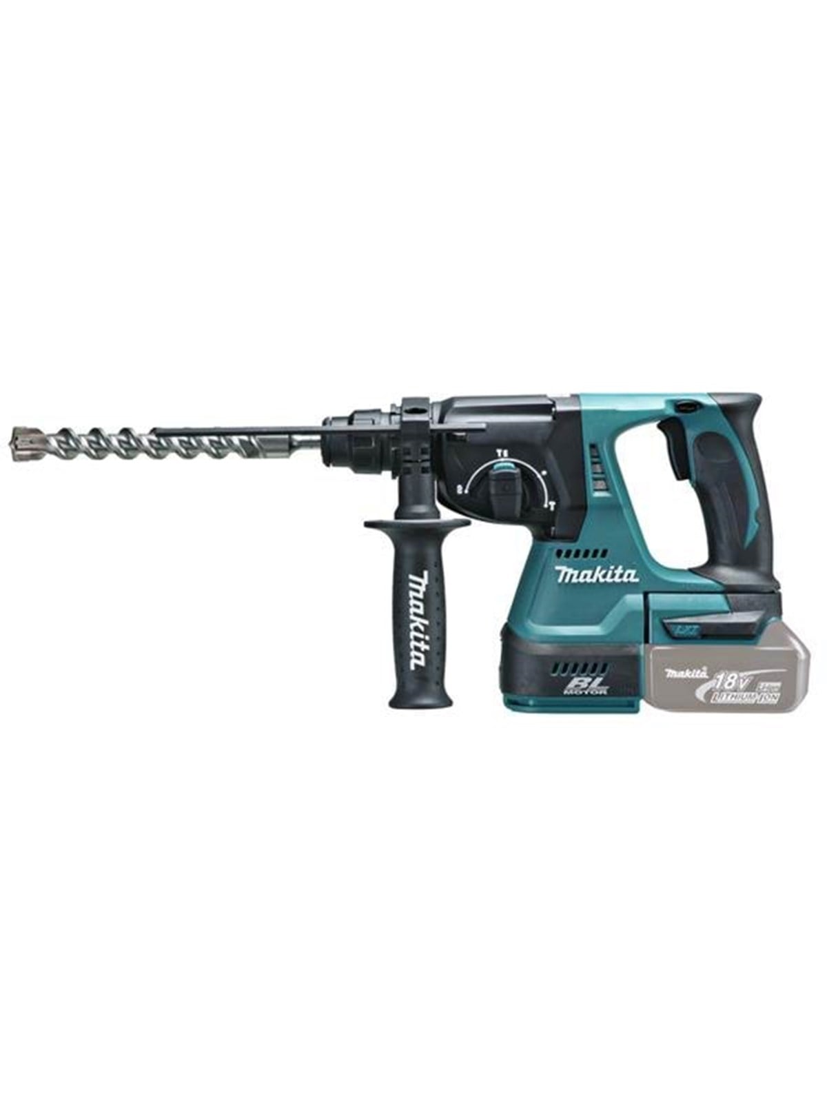 Makita DHR242Z Bohr- und Meißelhammer LXT 18V solo