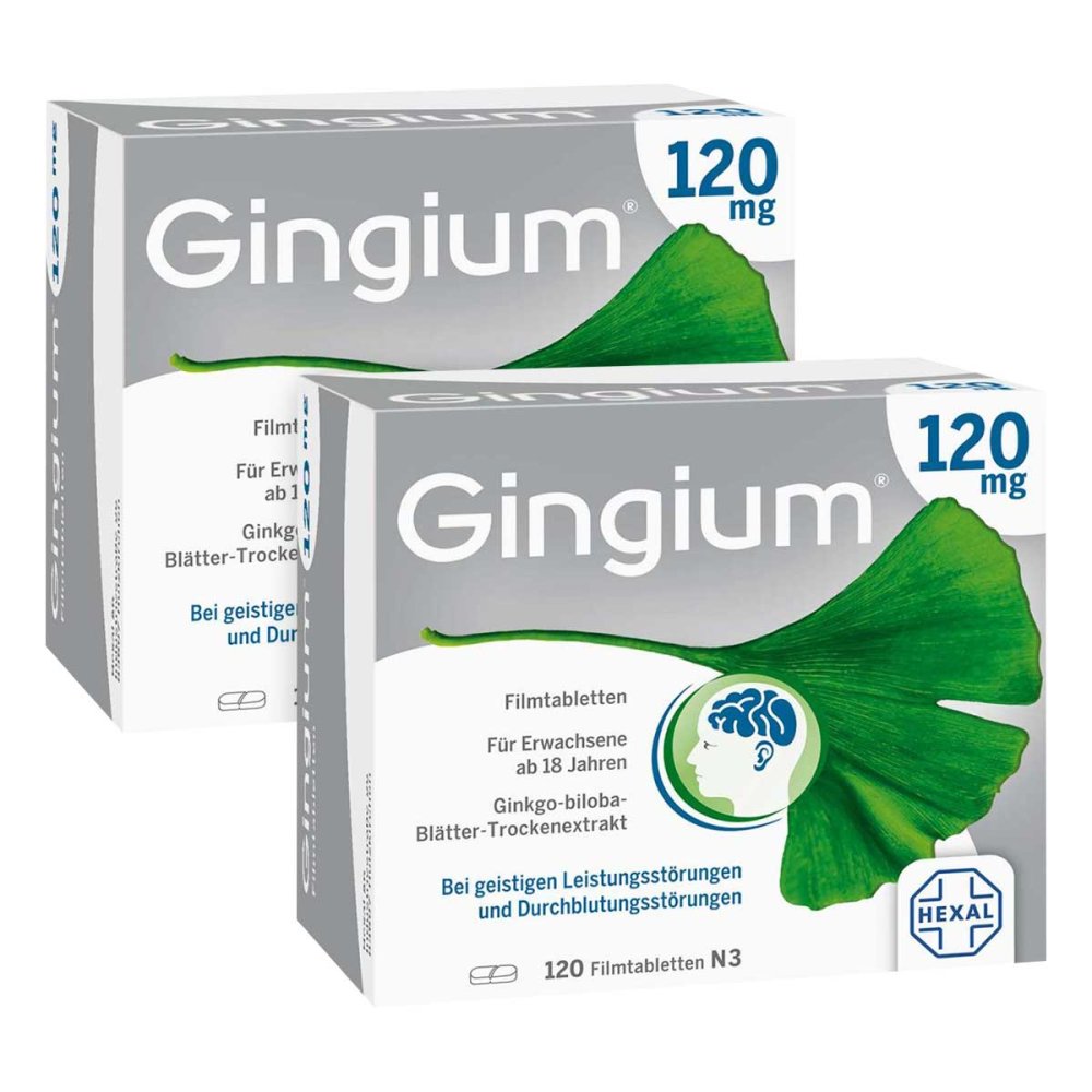 Hexal AG Gingium® 120 mg Filmtabletten 08100848