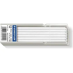 Staedtler, Ersatzpatronen + Tintenfass, Spezialmine (Weiss, 12 Stk.)