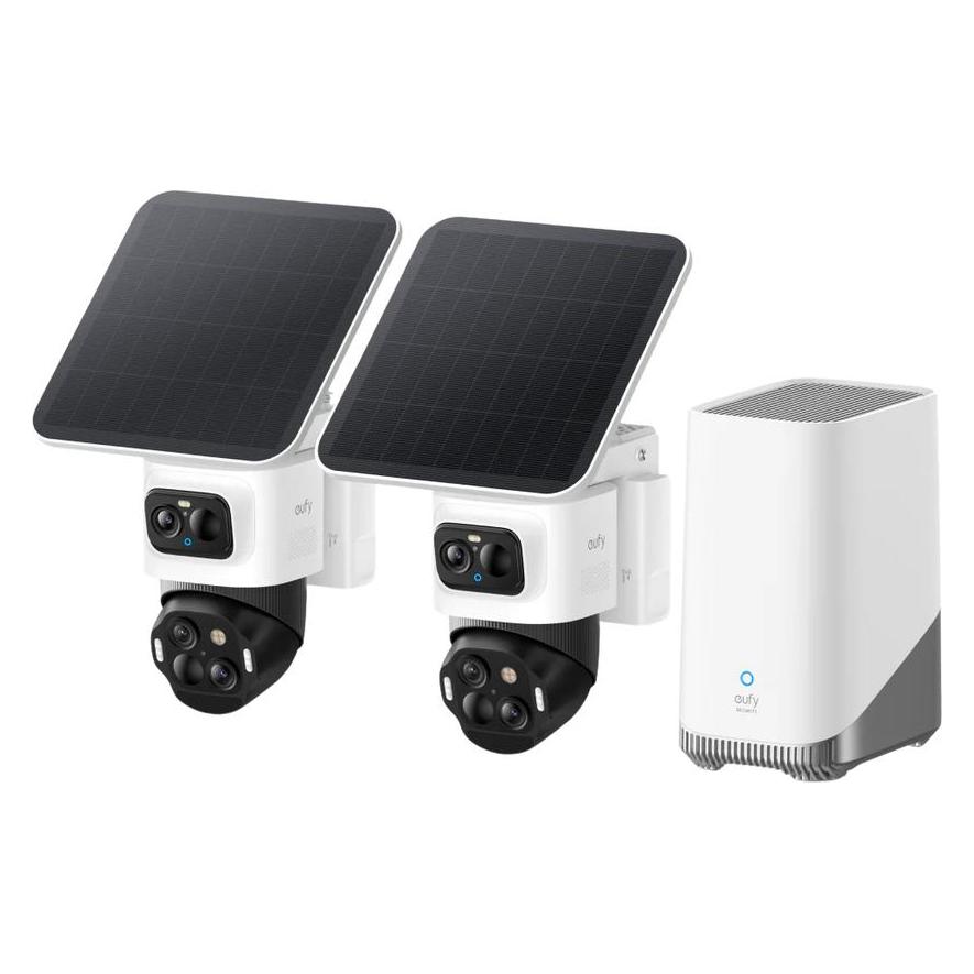 Anker eufy Cam S4 2-Cam Kit with Homebase 3 (3840 x 2160 Pixels) (E81723W1)