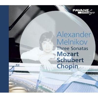 Klaviersonaten - Wolfgang Amadeus Mozart,Franz Schubert,Frédéric Chopin, CD, 5410939400423