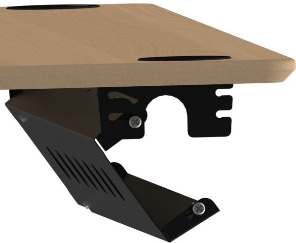 ConSet Universal Kabelbakke, 96-166 Cm, Sort