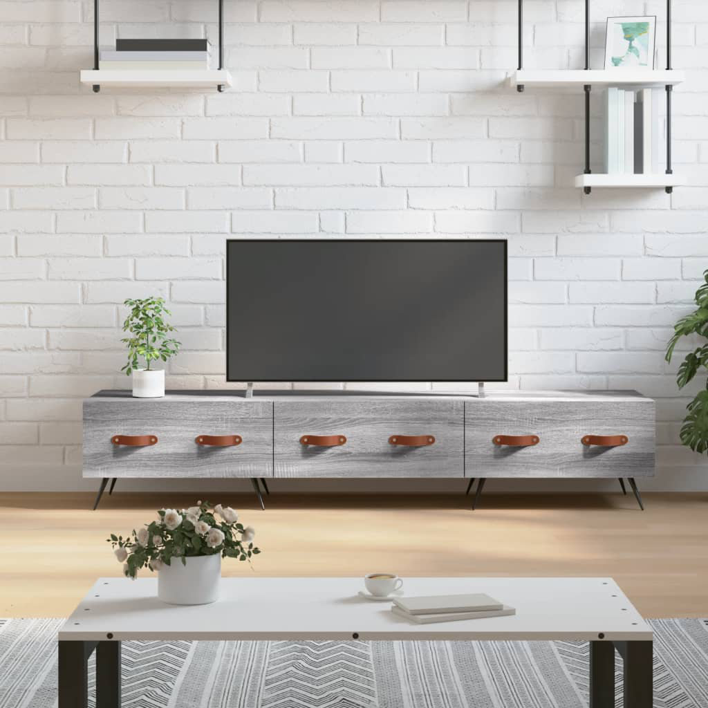 George Oliver Asensio TV Stand for TVs up to 65" Grey Sonoma 65"