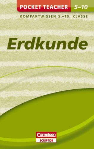 Peter Fischer - Pocket Teacher Erdkunde 5.-10. Klasse: Kompaktwissen 5.-10. Klasse - Preis vom 19.10.2026 19:33:35 h