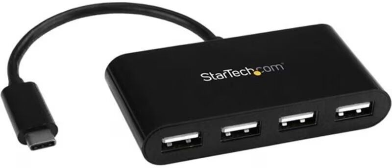 Startechcom Hub Usb Tipo C 4 Puertos - Negro Talla Única Unisex