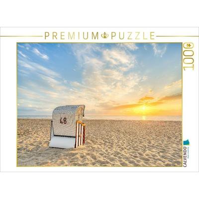 CALVENDO Puzzle Ein Platz am Meer | 1000 Teile Lege-Größe 64x48cm Foto-Puzzle für glückliche Stunden