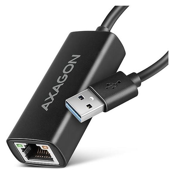 Axagon ADE-AR, USB-A 3.2 Gen 1 - Gigabit Ethernet s????ov?? karta, Realtek 8153, auto instal (USB) (ADE-AR)