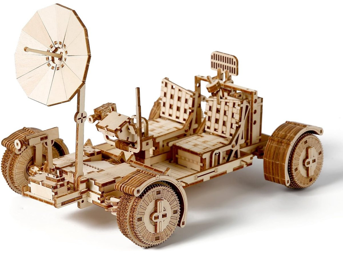 Omgoods 3D Houten Automodellen Bouwpuzzel voor Volwassenen en Jongeren