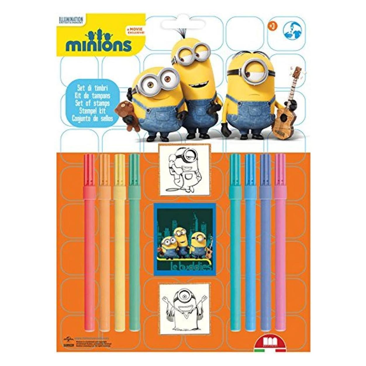 Multiprint Minions Stempelset, 11-tlg. (45862238)
