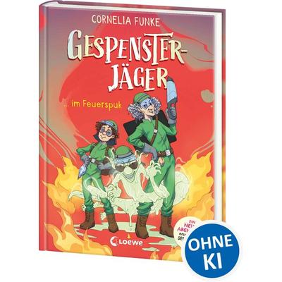 Gespensterjäger im Feuerspuk (Band 2) - Mit 8 neu illustrierten Farbseiten, Gebundene Ausgabe von Cornelia Funke, Loewe