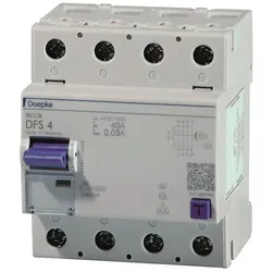 Doepke, Schutzschalter, FISchutzschalter DFS4 0254/003A 03A
