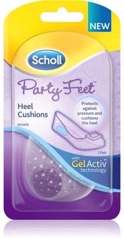 Scholl GelActiv Party Feet patchs gel pour talons 1 une paire de