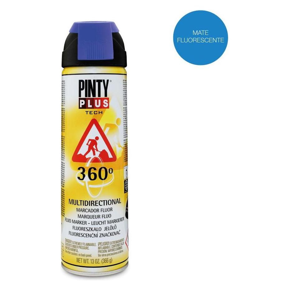 Pintyplus Sprühfarbe Tech T118 360o Blau 500 Ml (1x) (45264967)