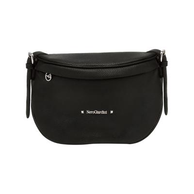 Umhängetasche NERO GIARDINI "Nero Giardini Taschen Lederimitat", Damen, Gr. onesize, schwarz, Lederimitat, Taschen Umhängetasche