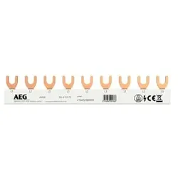 AEG BA-G 3/9/10 - Gabel PS 3P, 10mm2, 9 Kontakte 4TQA650188R1009 BAG3910