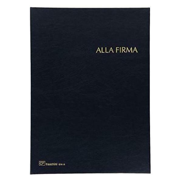 Fraschini Unterschriftenbuch Blau (614-AB)