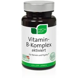 NICAPUR Vitamin B Komplex aktiviert Kapseln 60 St