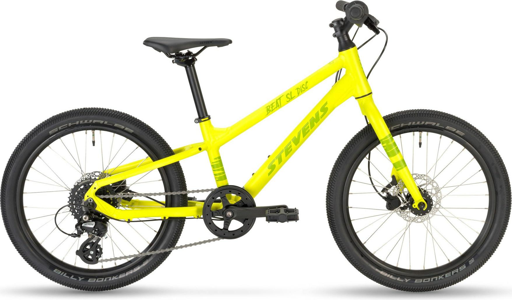 Stevens BEAT SL DISC Lime 20" Diamant Kinderfahrrad 20 bis 24 Zoll in Gelb