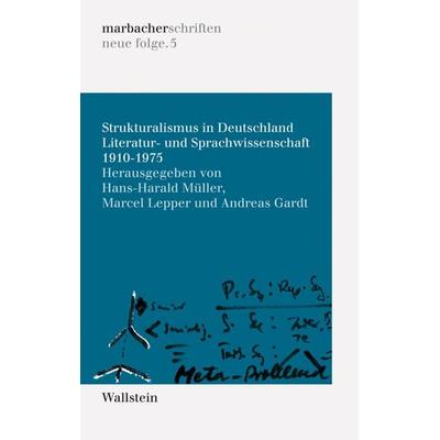 Strukturalismus in Deutschland, Taschenbuch von Hans-Harald Müller,Marcel Lepper,Andreas Gardt, Wallstein Verlag, 978-3-8353-0505-2