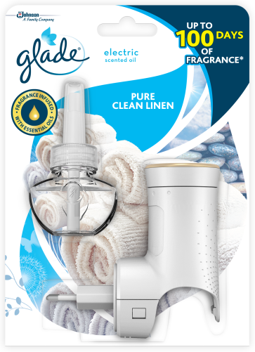Glade Aceites Ambientador Aparato Ropa Limpia