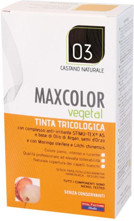 VITAL FACTORS ITALIA Srl MAX COLOR VEGETAL TINT 03 140M