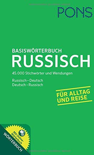 PONS Basiswörterbuch Russisch: Russisch-Deutsch/Deutsch-Russisch. Mit Online-Wörterbuch - Preis vom 30.09.2026 09:01:18 h