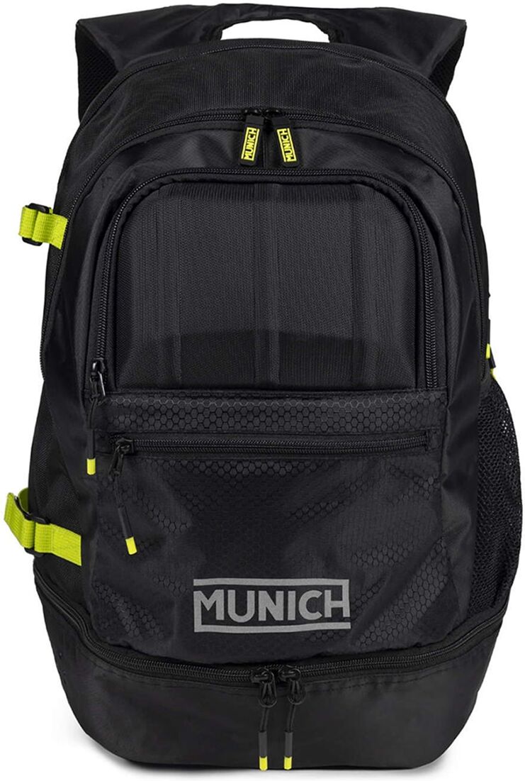 Munich Mochila unisex hockey basics . Negro
