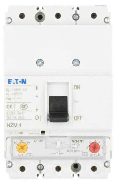 Eaton NZMN1-A100 259085 Stroomonderbreker 3-polig 100A