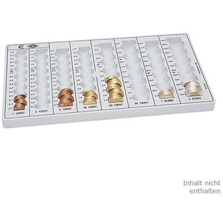 Wedo Zählbrett Kompakt, Münzgeldkapazität: 246,40 EUR