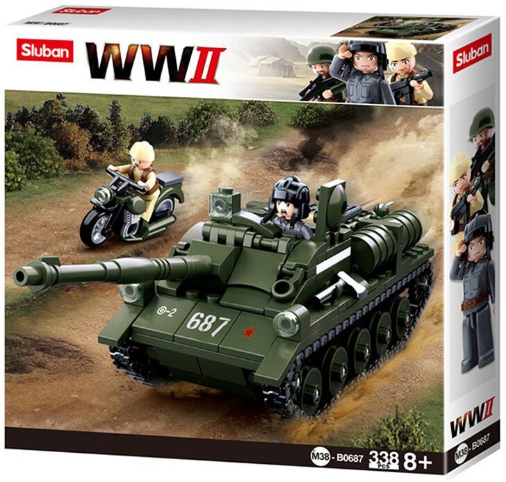 Army WWII : Char d'attaque 338 pcs - Sluban