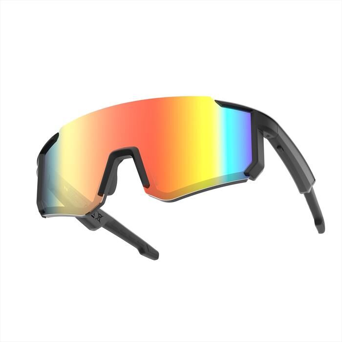NILOX Smartglasses Sportivi Glen Con Audio Open Ear-nero/arancio