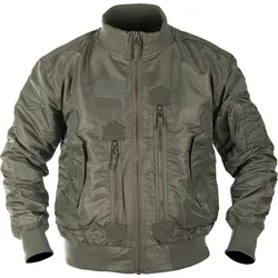 Mil-Tec US Tactical Flieger, Textiljacke - Oliv - S