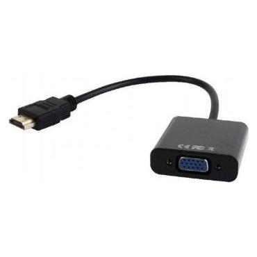 Amberin Kabeladapter HDMI (M) / VGA (F) + Audio 3,5 mm (HDMI, VGA) (84018)