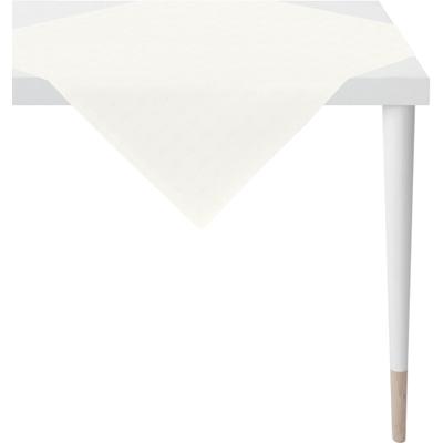 Mitteldecke APELT "3900 Uni / OUTDOOR, Sommerdeko, Sommer", beige (elfenbeinfarben), B:85cm L:85cm, Polyacryl, Tischdecken, Mitteldecke, mit Fleckschutz