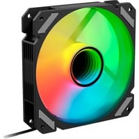 SHARK Mirror RGB PWM, Gehäuselüfter schwarz, 120 mm