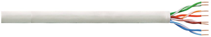 LogiLink CPV0036 Cat6 U/UTP Netwerkkabel, 305 meter, grijs