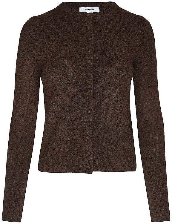 TOPSHOP Strickjacke TSSIA braun   S W