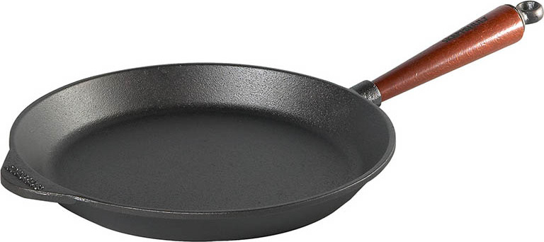 Skeppshult FRY PAN 0280T Bratpfanne, 28 cm max. Durchmesser, Gusseisen/Gussaluminium, Induktionsherd-geeignet