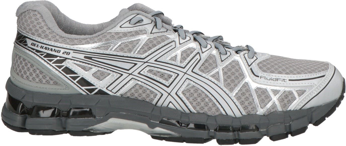 Asics Sneakers Hombre Plata 40,40.5,42,42.5,43.5,44,44.5,45,46,46.5,48,49 Hombre