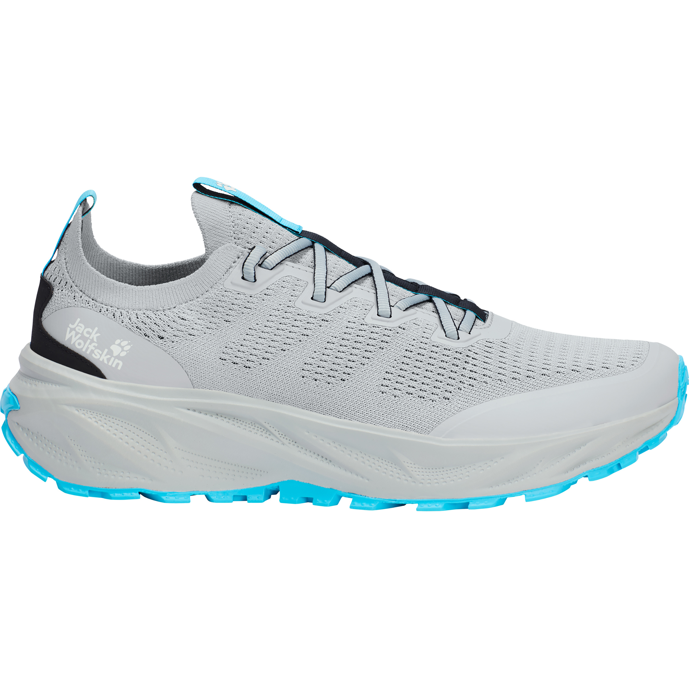Jack Wolfskin Ps Trail Knit Low Herren Zustiegsschuhe weiss Größe 47.5 Trailrunning Wasserabweisend