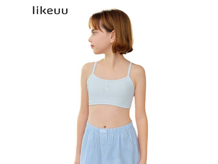 likeuu Camisole brassière - Étape 1 - Débutante - Bleu poudré - 150