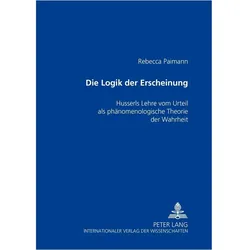 Die Logik der Erscheinung, Fachbücher von Rebecca Paimann