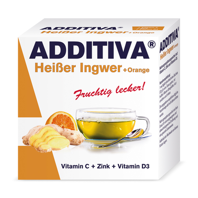 Dr.B.Scheffler Nachf. GmbH & Co. KG ADDITIVA heißer Ingwer+Orange Pulver Sachets 120 g 10627562